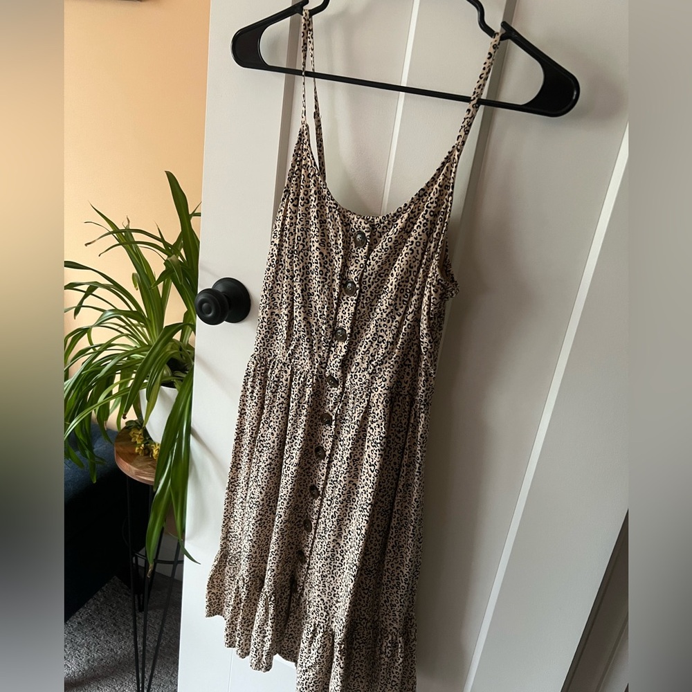 Japna Cheetah Print Dress Size Medium